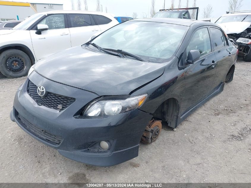 2009 Toyota Corolla S/Le/Xle VIN: 2T1BU40E59C095691 Lot: 12004287