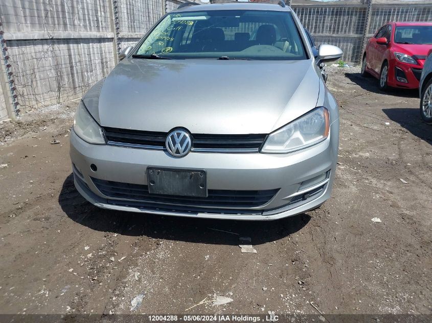 2015 Volkswagen Golf Tdi VIN: 3VWCA7AU5FM501425 Lot: 12004288