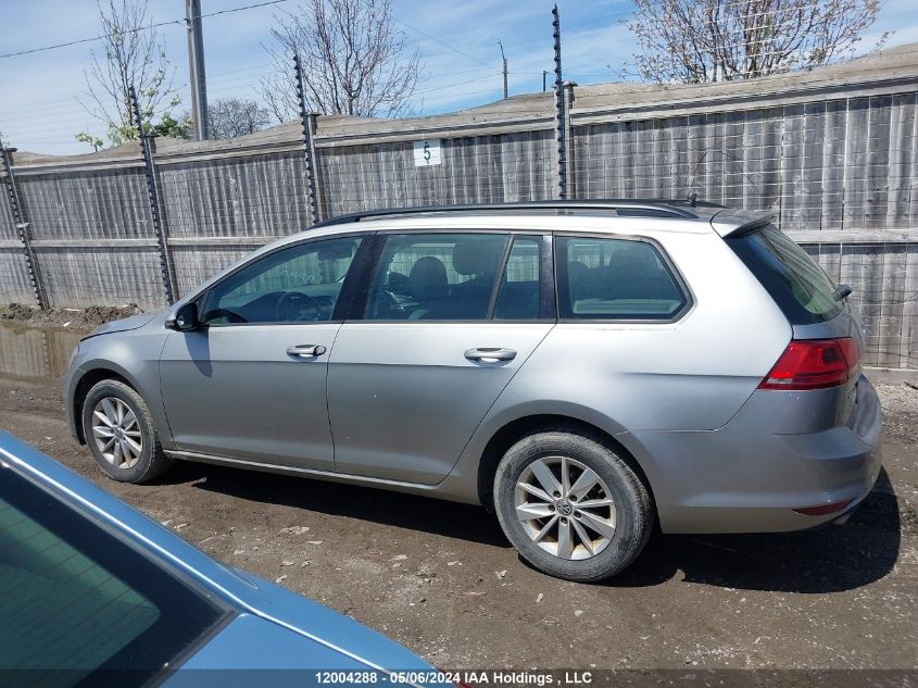 2015 Volkswagen Golf Tdi VIN: 3VWCA7AU5FM501425 Lot: 12004288