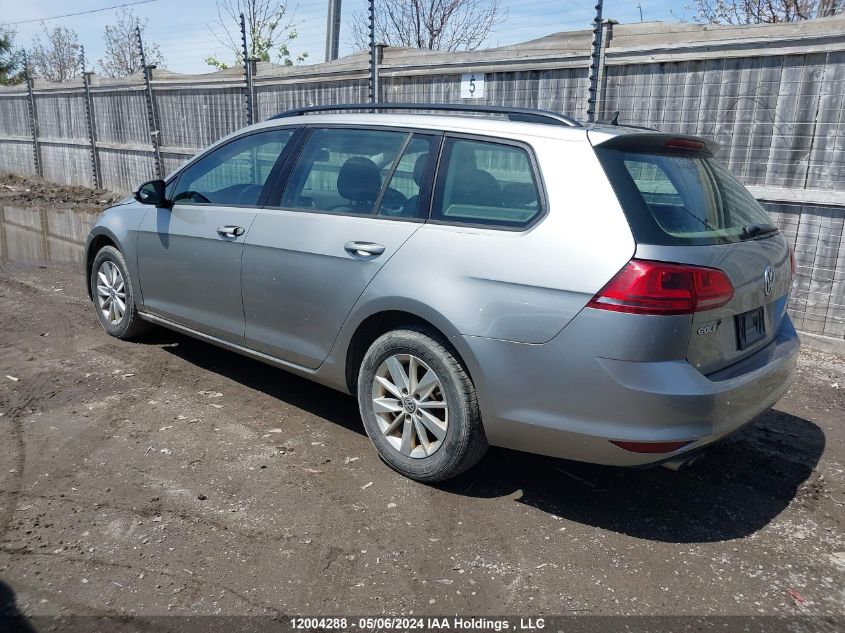 2015 Volkswagen Golf Tdi VIN: 3VWCA7AU5FM501425 Lot: 12004288