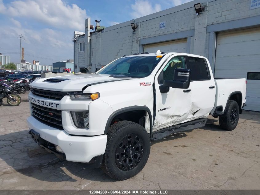 2022 Chevrolet Silverado 3500Hd VIN: 1GC4YUEY3NF151984 Lot: 12004289