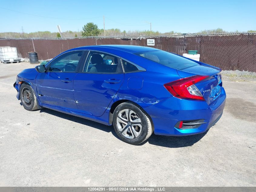 2016 Honda Civic Lx VIN: 2HGFC2F56GH016436 Lot: 12004291