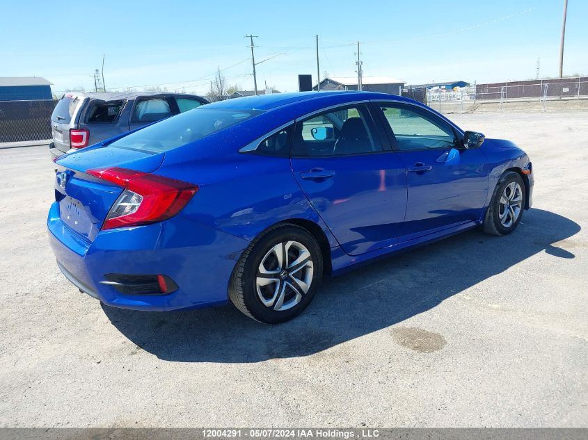 2016 Honda Civic Lx VIN: 2HGFC2F56GH016436 Lot: 12004291