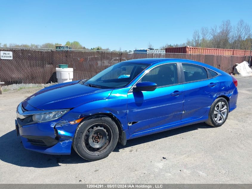 2016 Honda Civic Lx VIN: 2HGFC2F56GH016436 Lot: 12004291