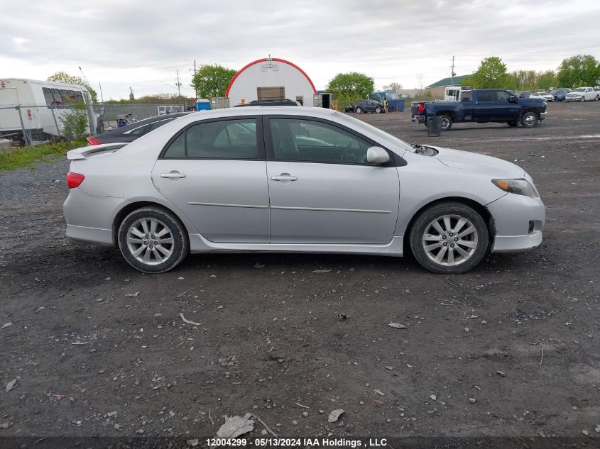 2009 Toyota Corolla S/Le/Xle VIN: 2T1BU40E49C102825 Lot: 12004299