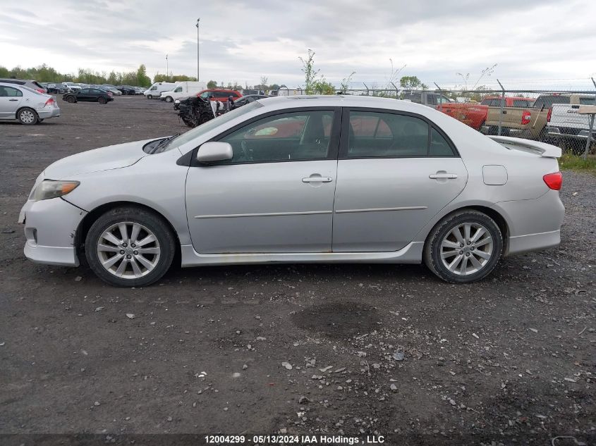 2009 Toyota Corolla S/Le/Xle VIN: 2T1BU40E49C102825 Lot: 12004299