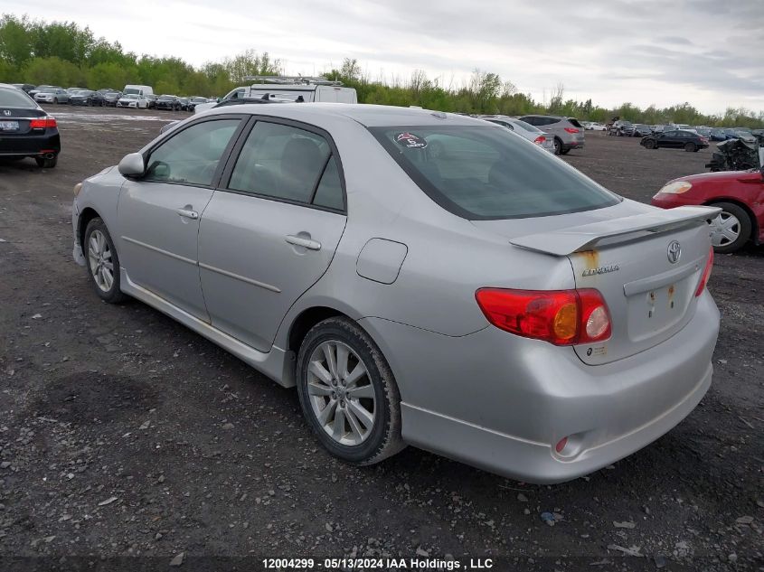 2009 Toyota Corolla S/Le/Xle VIN: 2T1BU40E49C102825 Lot: 12004299