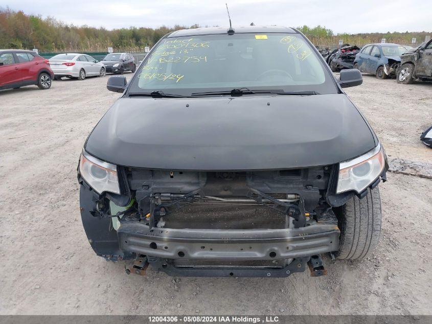 2013 Ford Edge VIN: 2FMDK4JC7DBB22754 Lot: 12004306