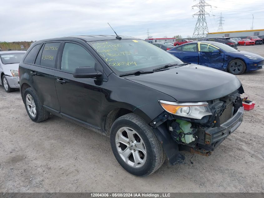 2013 Ford Edge VIN: 2FMDK4JC7DBB22754 Lot: 12004306