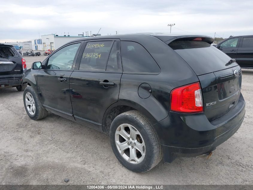 2013 Ford Edge VIN: 2FMDK4JC7DBB22754 Lot: 12004306