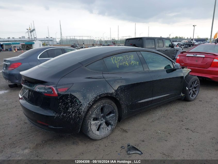 2021 Tesla Model 3 VIN: 5YJ3E1EA9MF086048 Lot: 12004308