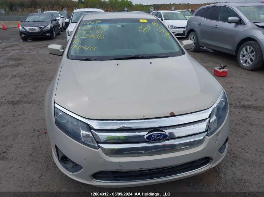 2010 Ford Fusion VIN: 3FAHP0HAXAR358581 Lot: 12004312