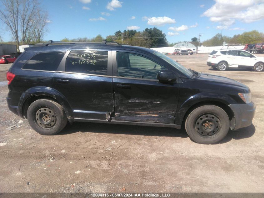 2011 Dodge Journey VIN: 3D4PG4FB2BT512538 Lot: 12004315