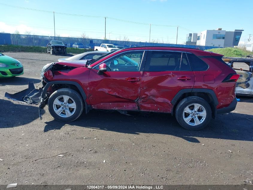 2019 Toyota Rav4 VIN: 2T3B1RFV4KW055921 Lot: 12004317