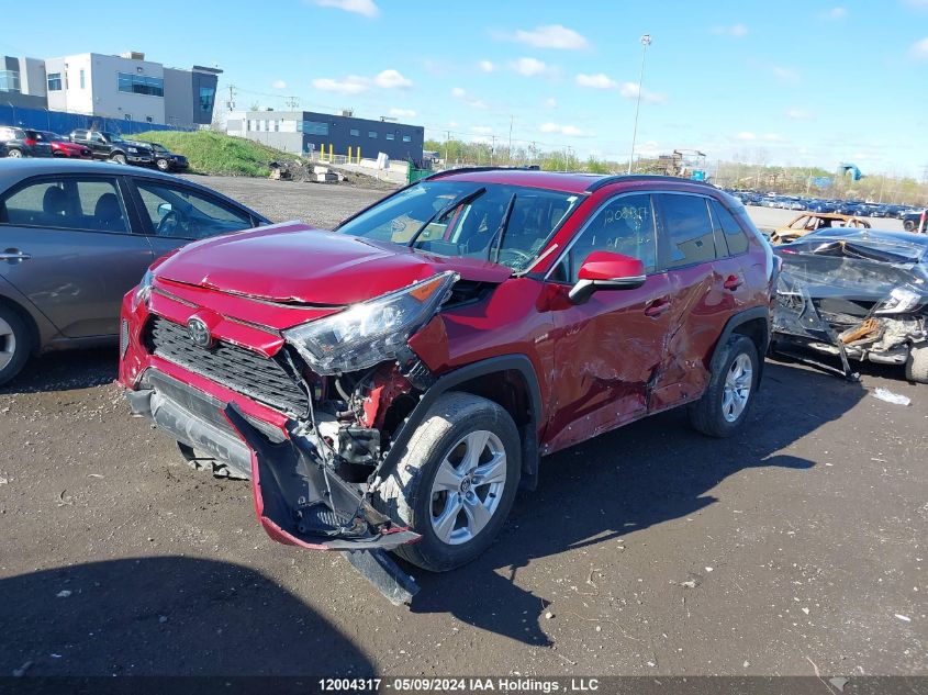 2019 Toyota Rav4 VIN: 2T3B1RFV4KW055921 Lot: 12004317