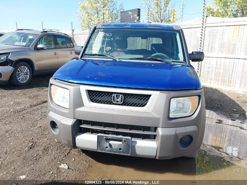 2005 Honda Element VIN: 5J6YH17605L800325 Lot: 12004323