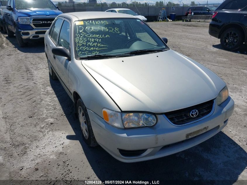 2002 Toyota Corolla Ce/Le/S VIN: 2T1BR12E62C859891 Lot: 12004328