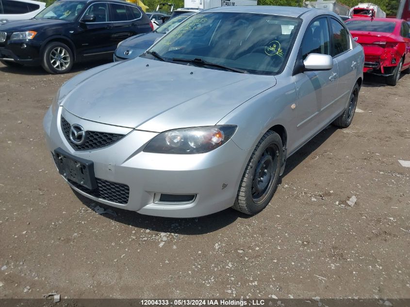 2008 Mazda Mazda3 VIN: JM1BK32F881181845 Lot: 12004333