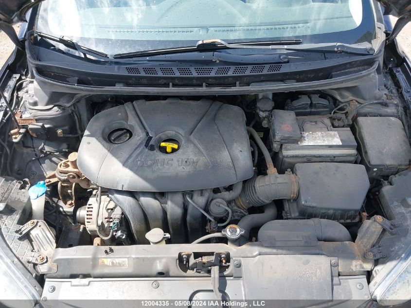 2013 Hyundai Elantra L VIN: 5NPDH4AE2DH302622 Lot: 12004335