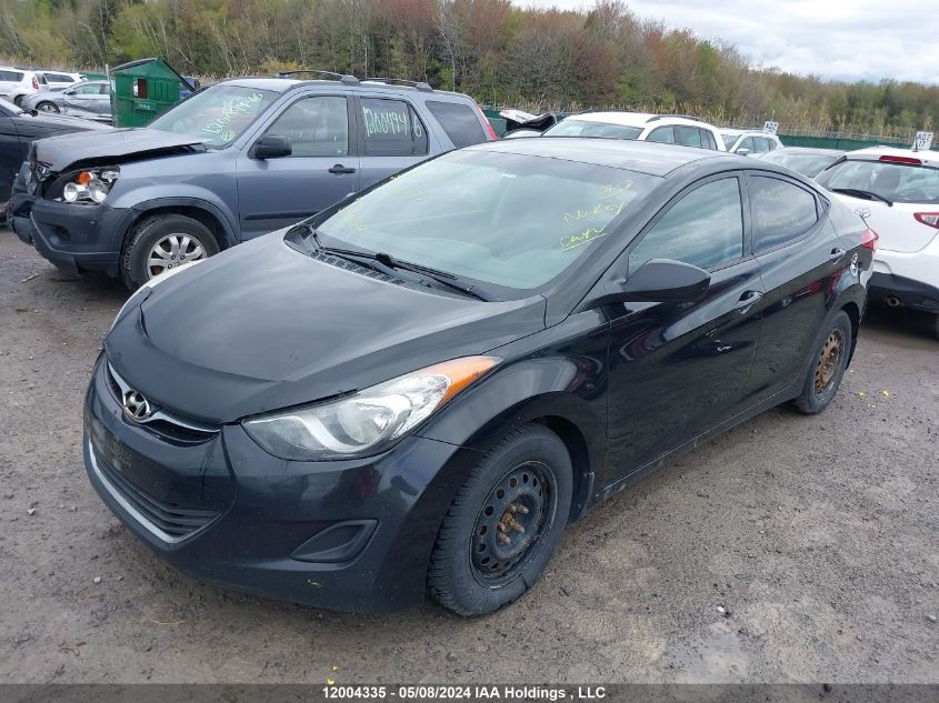 2013 Hyundai Elantra L VIN: 5NPDH4AE2DH302622 Lot: 12004335