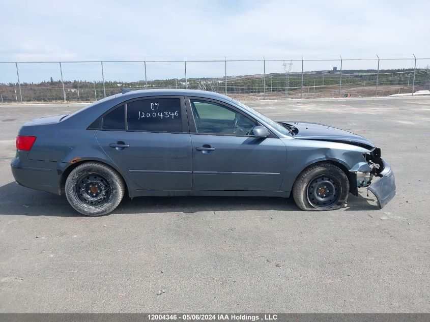 2009 Hyundai Sonata VIN: 5NPET46FX9H567011 Lot: 12004346