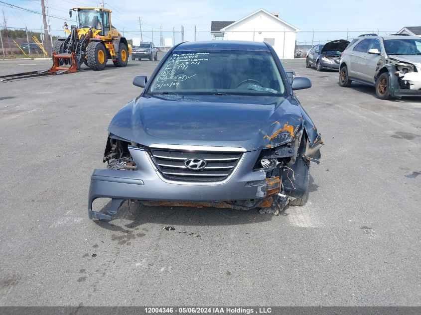 2009 Hyundai Sonata VIN: 5NPET46FX9H567011 Lot: 12004346