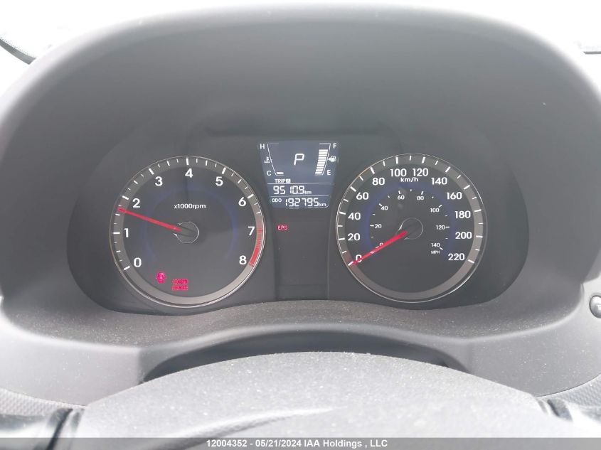 2012 Hyundai Accent Gls/Gs VIN: KMHCT4AEXCU054128 Lot: 12004352