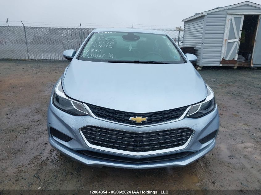 2017 Chevrolet Cruze Premier VIN: 3G1BF5SM7HS514123 Lot: 12004354