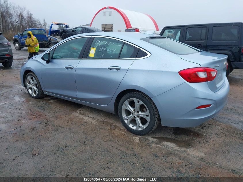 2017 Chevrolet Cruze Premier VIN: 3G1BF5SM7HS514123 Lot: 12004354