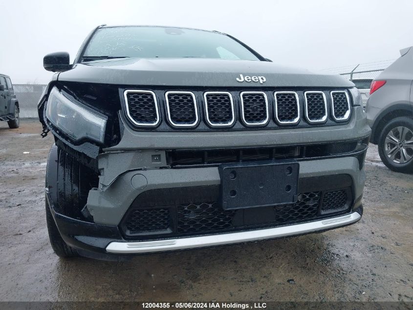 2023 Jeep Compass Limited VIN: 3C4NJDCNXPT522441 Lot: 12004355