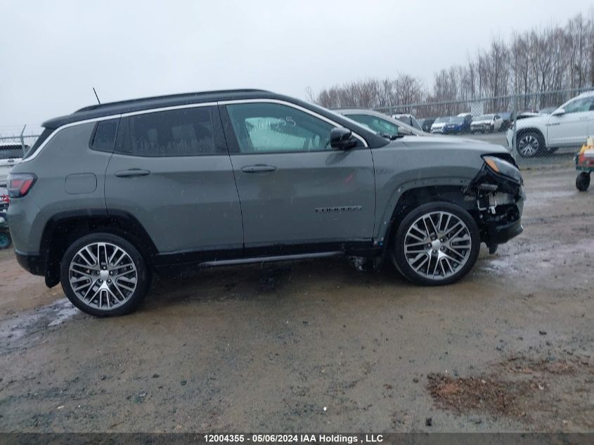 2023 Jeep Compass Limited VIN: 3C4NJDCNXPT522441 Lot: 12004355