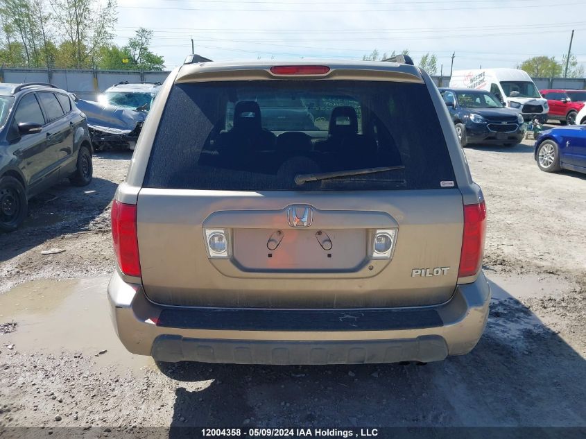 2005 Honda Pilot VIN: 2HKYF18555H000755 Lot: 12004358