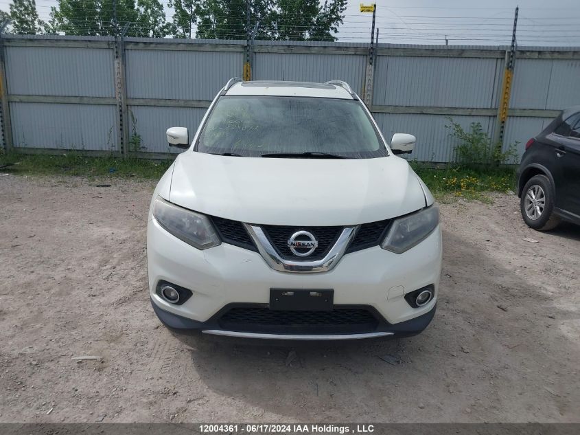 2015 Nissan Rogue VIN: 5N1AT2MM2FC824847 Lot: 12004361