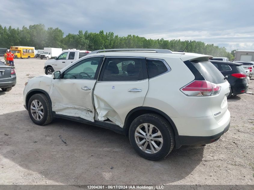 2015 Nissan Rogue VIN: 5N1AT2MM2FC824847 Lot: 12004361