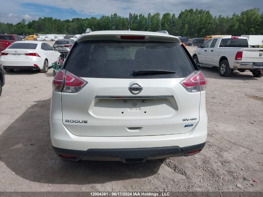 2015 Nissan Rogue VIN: 5N1AT2MM2FC824847 Lot: 12004361