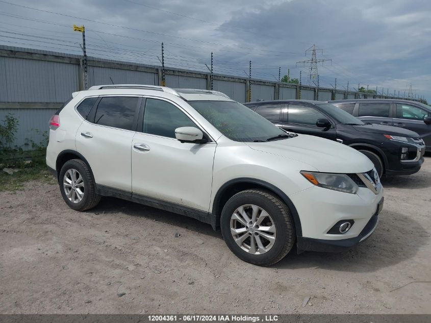 2015 Nissan Rogue VIN: 5N1AT2MM2FC824847 Lot: 12004361