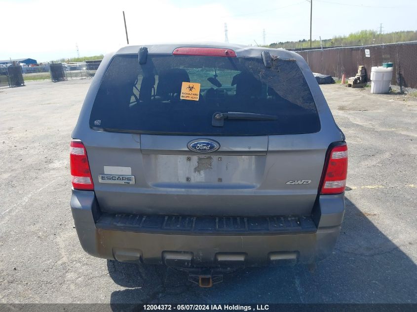 2011 Ford Escape Xlt VIN: 1FMCU9D72BKC56172 Lot: 12004372