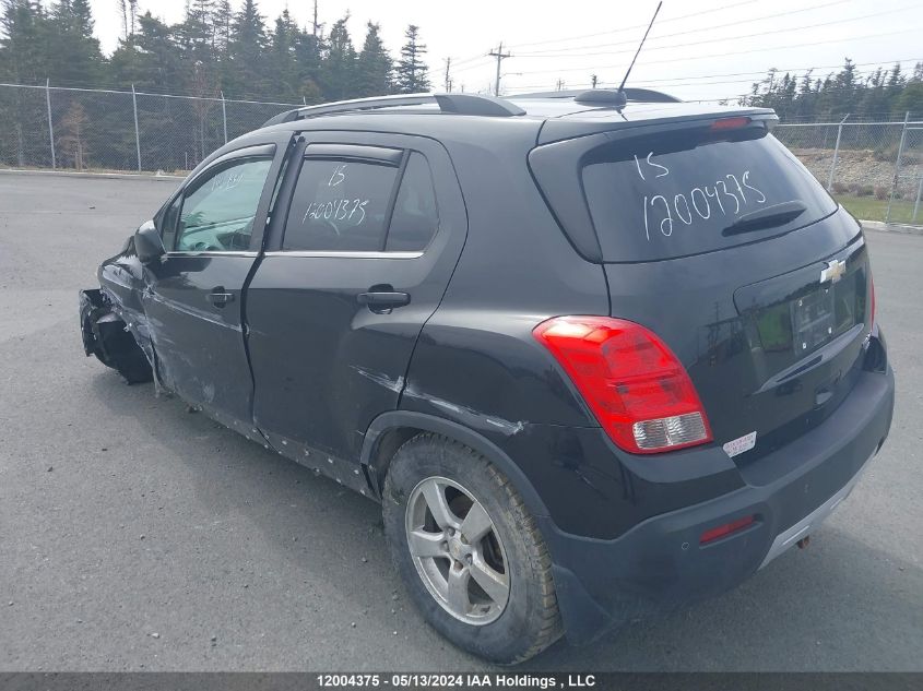 2015 Chevrolet Trax VIN: 3GNCJSSB9FL227632 Lot: 12004375