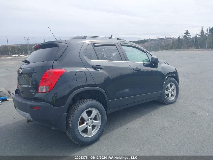 2015 Chevrolet Trax VIN: 3GNCJSSB9FL227632 Lot: 12004375