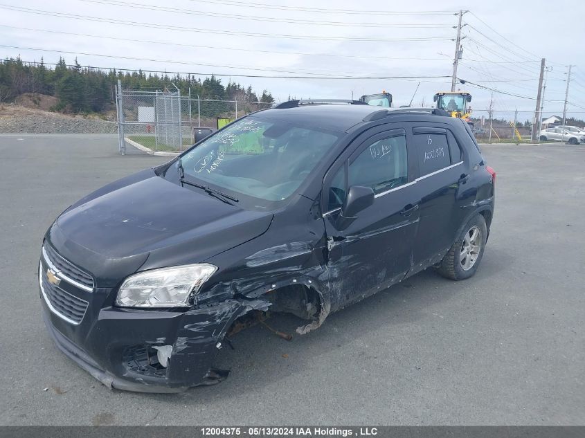 2015 Chevrolet Trax VIN: 3GNCJSSB9FL227632 Lot: 12004375