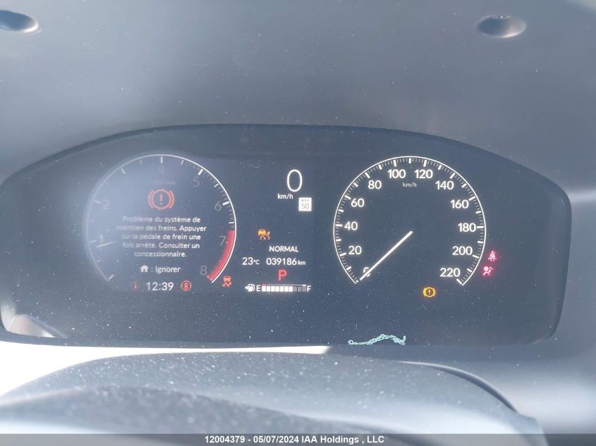 2023 Honda Hr-V Lx VIN: 3CZRZ1H36PM100588 Lot: 12004379