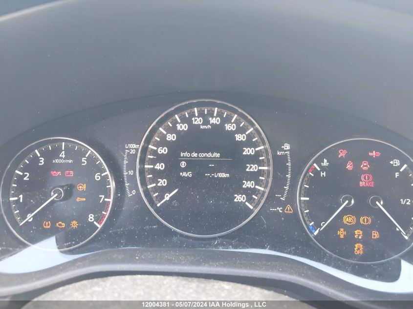 2020 Mazda Mazda3 VIN: JM1BPAB75L1175038 Lot: 12004381