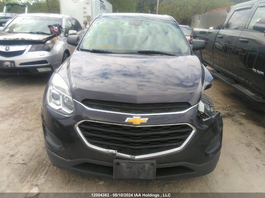 2016 Chevrolet Equinox VIN: 2GNALBEK0G6283347 Lot: 12004382