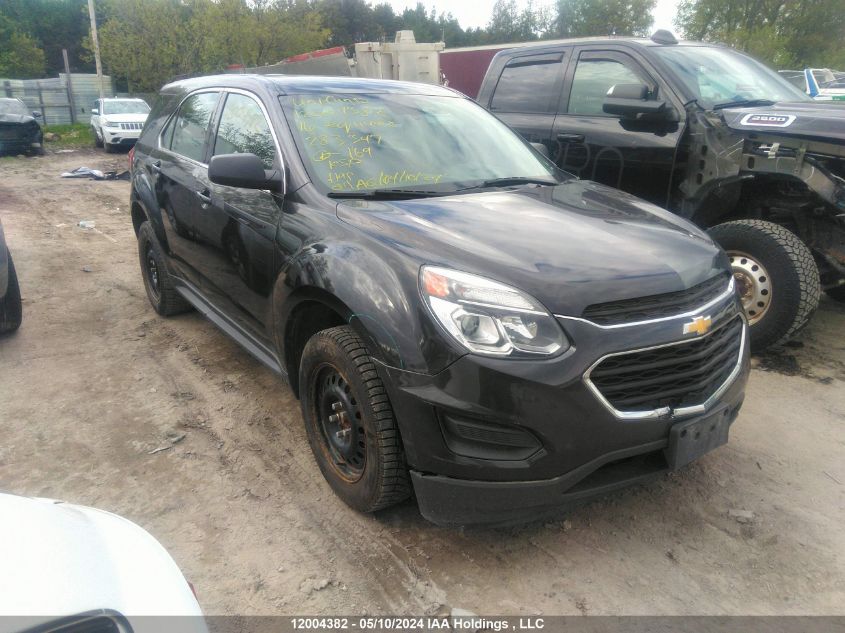 2016 Chevrolet Equinox VIN: 2GNALBEK0G6283347 Lot: 12004382