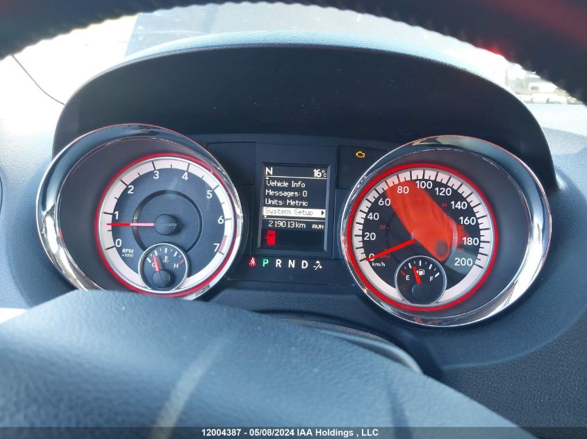 2012 Dodge Grand Caravan Crew VIN: 2C4RDGDG2CR422678 Lot: 12004387