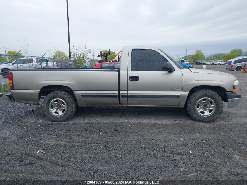 2002 Chevrolet Silverado C1500 VIN: 1GCEC14W82Z341890 Lot: 12004389