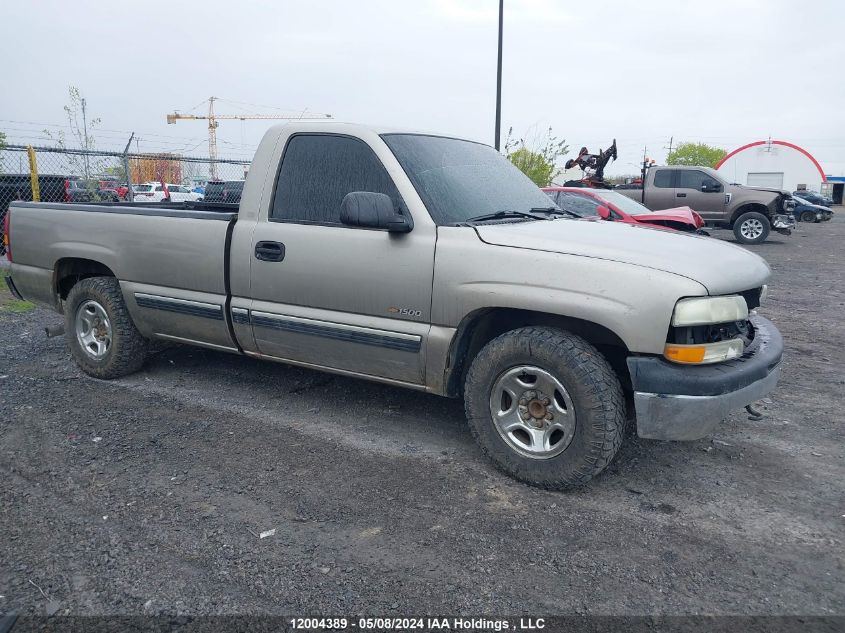 2002 Chevrolet Silverado C1500 VIN: 1GCEC14W82Z341890 Lot: 12004389