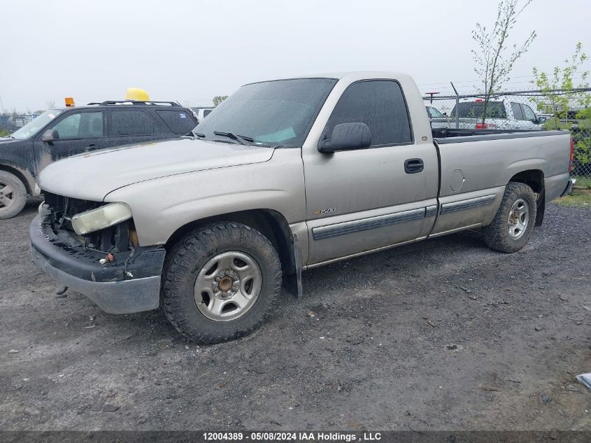 2002 Chevrolet Silverado C1500 VIN: 1GCEC14W82Z341890 Lot: 12004389