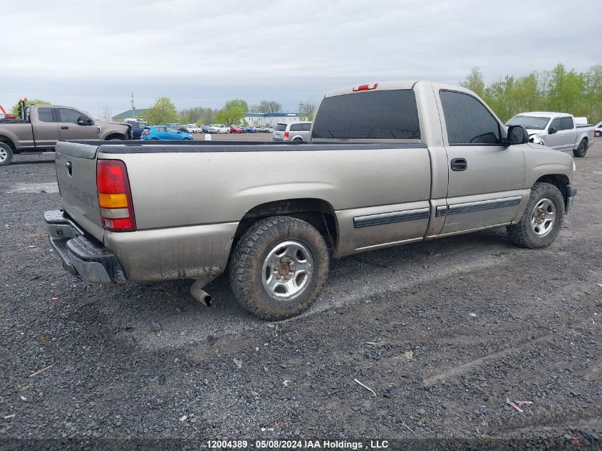 2002 Chevrolet Silverado C1500 VIN: 1GCEC14W82Z341890 Lot: 12004389