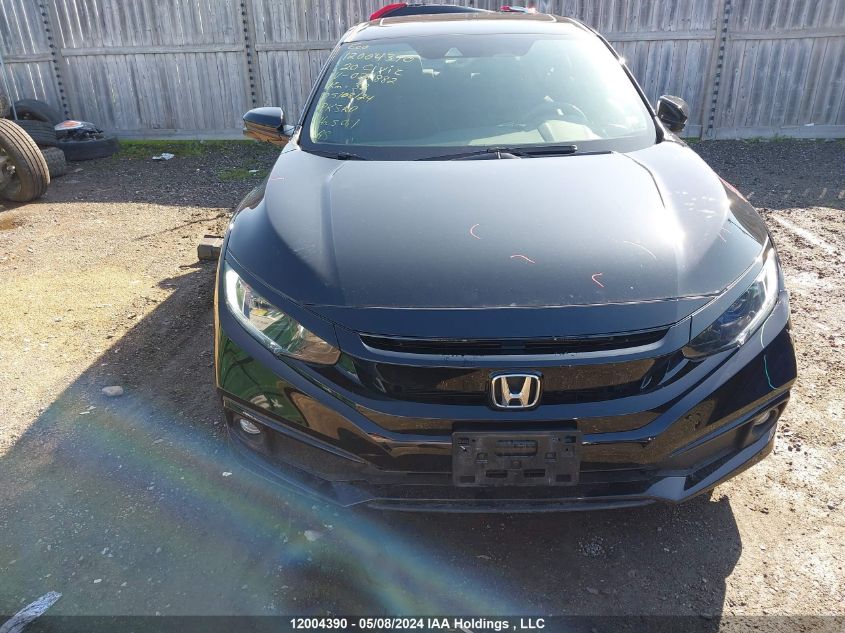 2020 Honda Civic Sedan VIN: 2HGFC2F86LH028882 Lot: 12004390